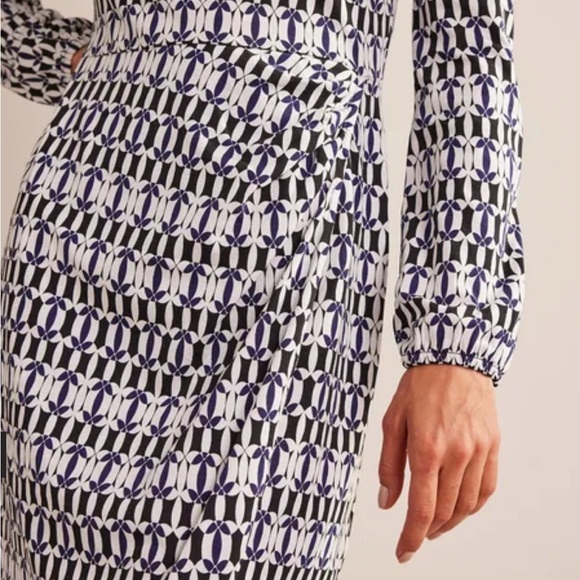 NWT Boden Geometric Dress - Picture 2 of 8